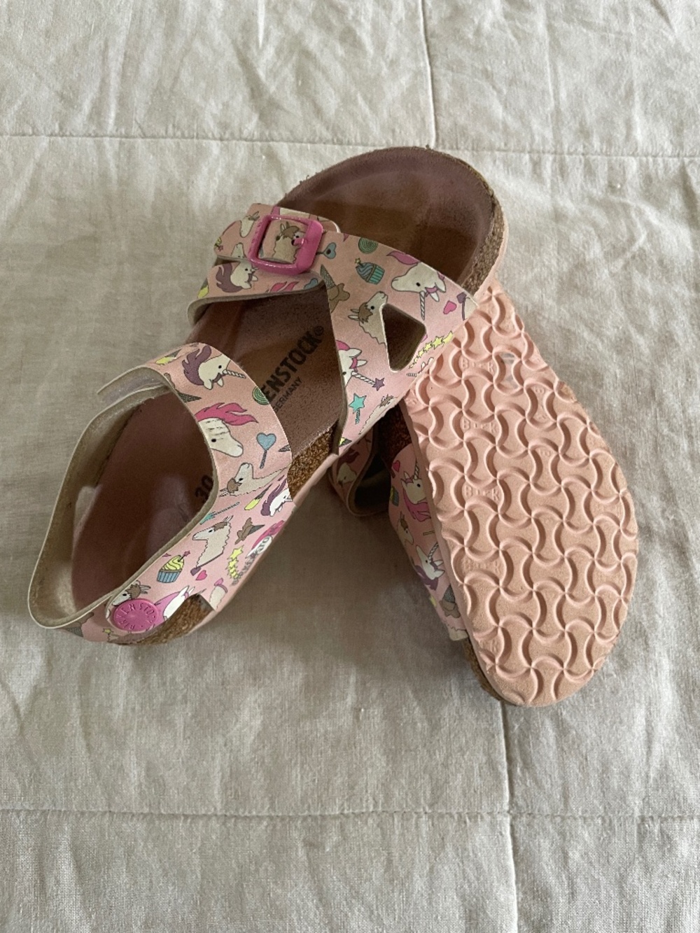Birkenstock Kids Colorado Unicorn/Llama size 30/US 12-12.5
